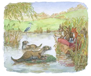 Mordue: Richard Rabbit Goes Boating by Truda Mordue