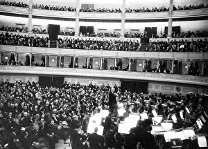 Whipped: Richard Strauss as a conductor at a performance of Whipped
