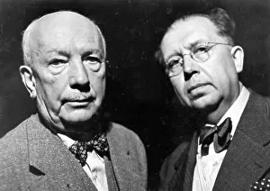 Gregor: Richard Strauss and Joseph Gregor, 1938