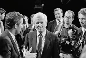 Broadcasting: Richard von Weizsacker visits USSR