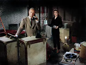 Cobweb: Richard Widmark - Lauren Bacall - actor - actress