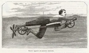 Pedalling: Richardson's Swim Device