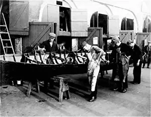Varnishing: RICHMOND BOATMEN