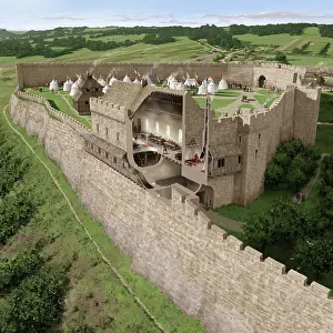 Urmston: Richmond Castle, Richmond, Richmondshire, North Yorkshire