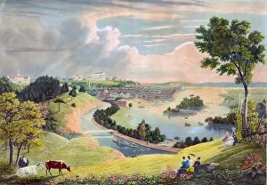Waterworks: Richmond, Virginia, from the hill above ?