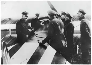Jagdstaffel: Richthofen and members of the Jagdstaffel