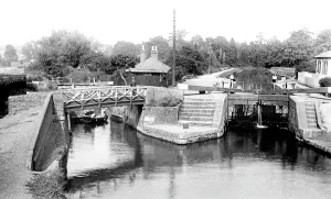 Rickmansworth: Rickmansworth, Canal and Batchworth Lock 1897