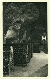 Chandon: Riddling wine in the Moet & Chandon wine cellars