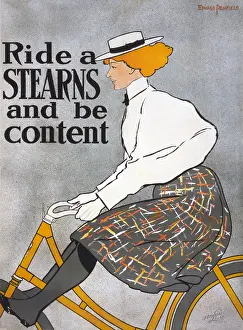 Penfield: Ride a Stearns and be content. Poster advertising ?