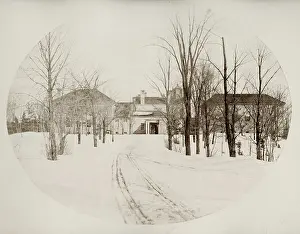 Ottawa: Rideau Hall, Ottawa, Canada, in the snow