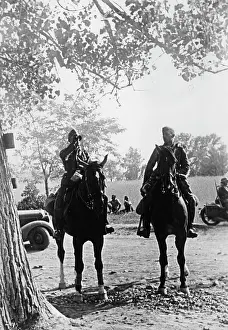 Runway: Rider of a reconnaissance unit of the Wehrmacht