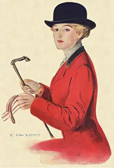 Christy: Rider with Reins and Crop