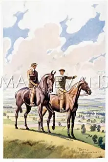 Pausing: TWO RIDERS ON HILL