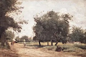 Corot: Riders on the Village Road