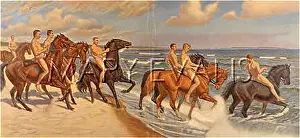 Bareback: RIDING ON THE BEACH 1908