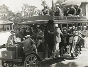 Overloaded: Riding on doubledecker bus