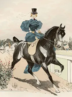 Trot: Riding Habit 1835