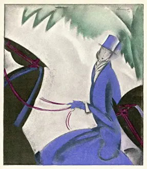 Cubism: RIDING HABIT 1924