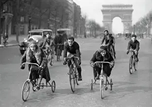 Wheelers: Riding tricycles in Paris