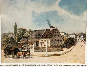 Muenchen: Riesenfeldwirt at the Stiglmaierplatz in Manchen