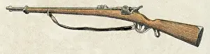 Attaches: Rifle with Carry Strap
