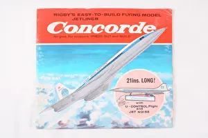 Rigby's Easy-To-Build Model Flying Model Jetliner - Concorde