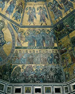 Baptistry: Right detail of the Last