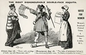 Dishonourable: The Right Dishonourable Double-Face Asquith
