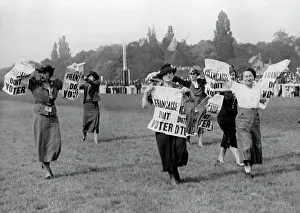 Feminists: Right to vote for women