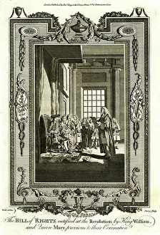 1680s: Bill of Rights ratified before Coronation of William & Mary