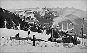 Christine Hinze: RIGI-BAHN IN WINTER