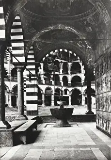 Rila: Rila monastery in Bulgaria