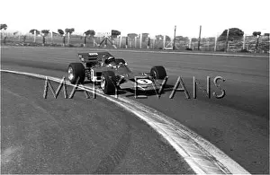Rindt: Rindt in his Lotus, Spanish GP, Jarama