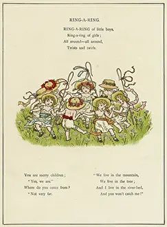 Twisting: Ring-a-RIng -- children dancing