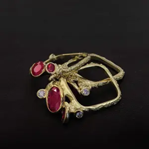 Modular: Ring, Eboulis Collection, by Thierry Vendome, Paris, France