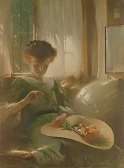 Painterly: THE RING, by John White Alexander, 1911, American