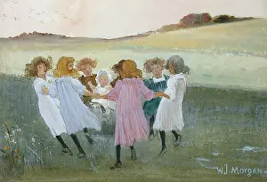 Ring a Roses " girls in a circle