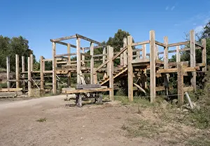 Reconstructed: Ring wall, Ribe Viking Centre, Ribe, Denmark