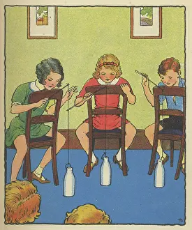 Apr22: Ringing the Bottle party game