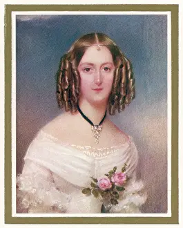 Volans: Ringlets - Roses 1840s