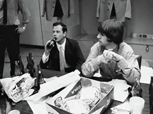 Ringo: Ringo Starr, Beatles drummer, and Brian Epstein, manager