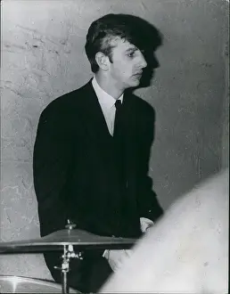 Fledged: Ringo Starr, Beatles drummer, rehearses at The Cavern
