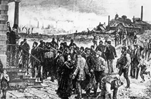Demand: Riot of factory workers, around 1800