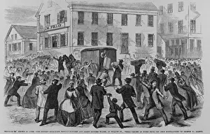 Publicized: The rioting strikers attacking a shipment ?