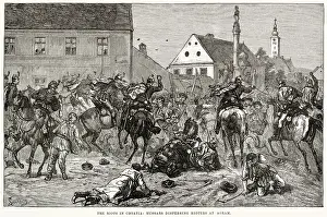 Disputed: RIOTS IN CROATIA