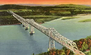 Winkle: Rip Van Winkle Bridge. Hudson