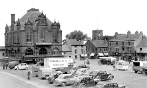 Ripley: Ripley, Market Place c1955