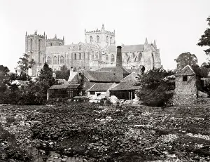 Ripon: Ripon Cathedral, Yorkshire, c.1870's