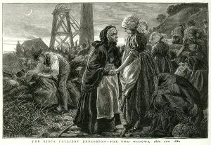 Pithead: Risca Colliery Explosion 1880