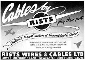 Rists: Rists Aircraft Wires & Cables - Thermoplastic Cables